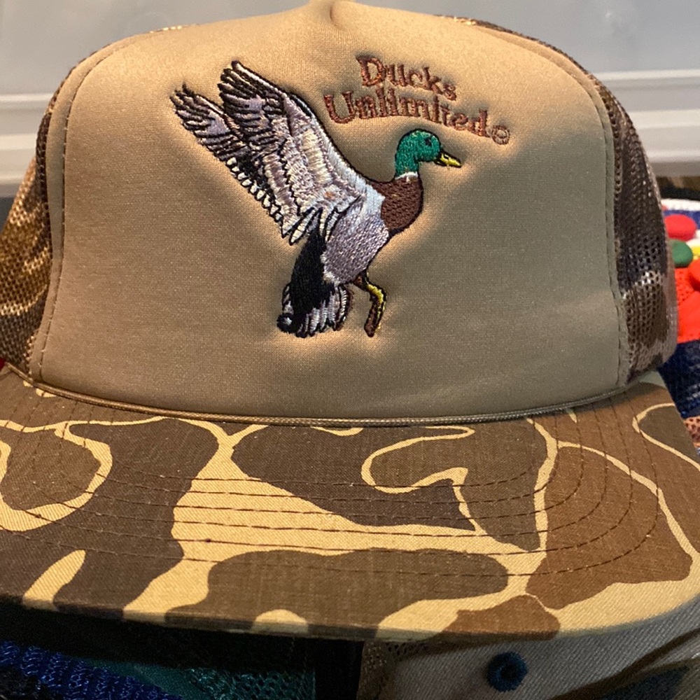 Ducks Unlimited nos mesh snapback